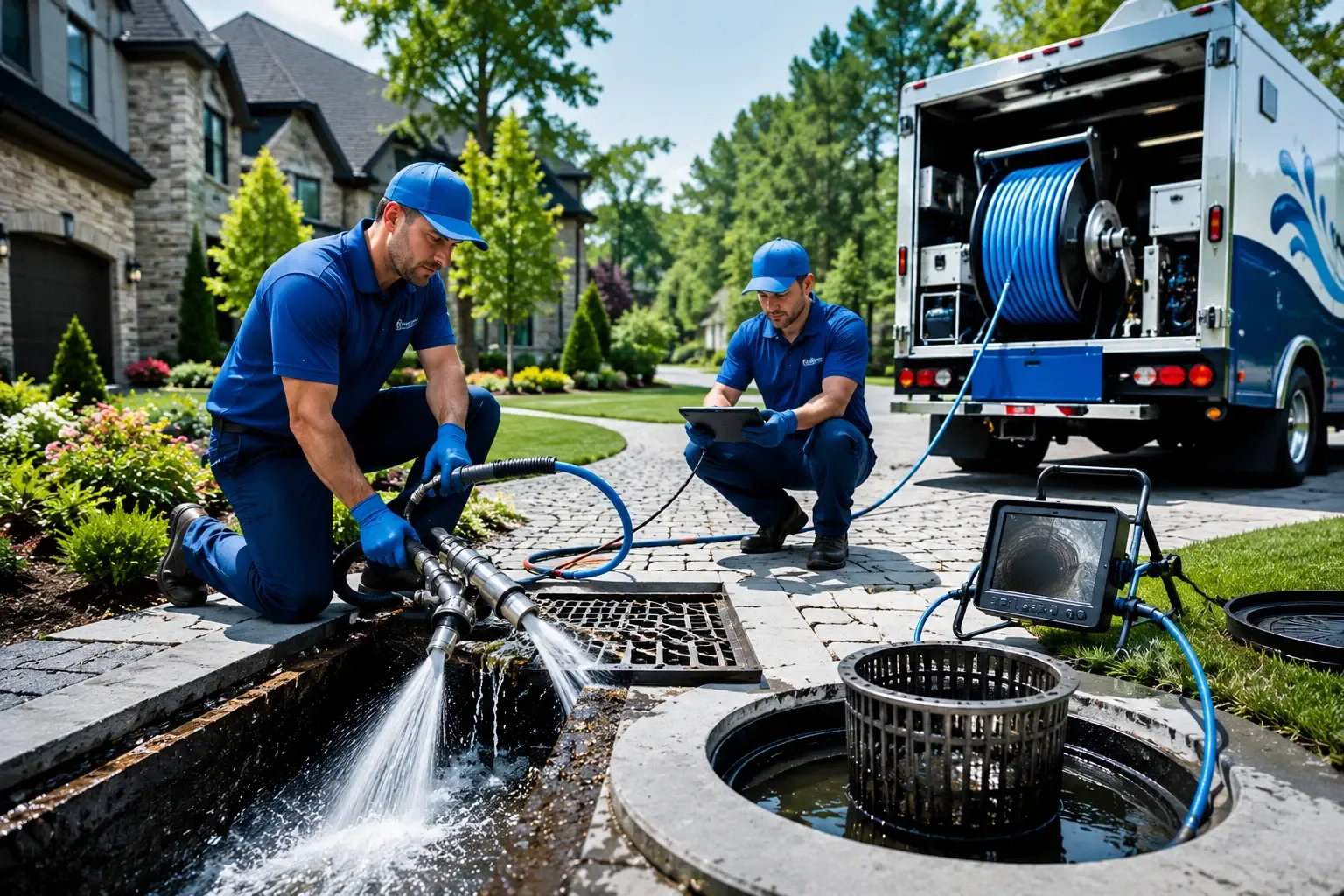 Local outdoor drain cleaning professionals in West Chester, OH