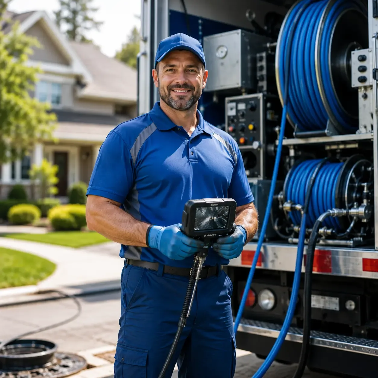 Local outdoor drain cleaning specialists in West Chester, OH